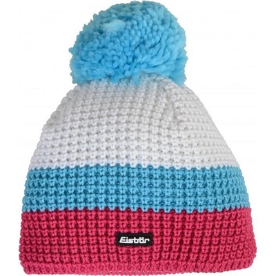 Eisbär Flip Pompon Kids biela/tyrkysová