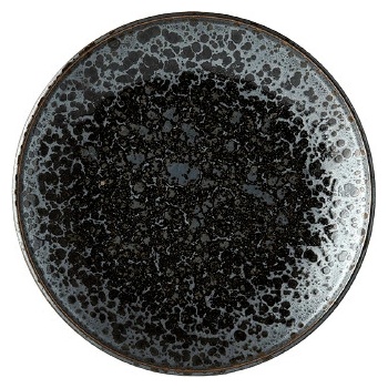 MIJ Guľatý tanier Black Pearl 25 cm