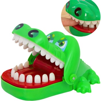 KIK krokodíl u zubára