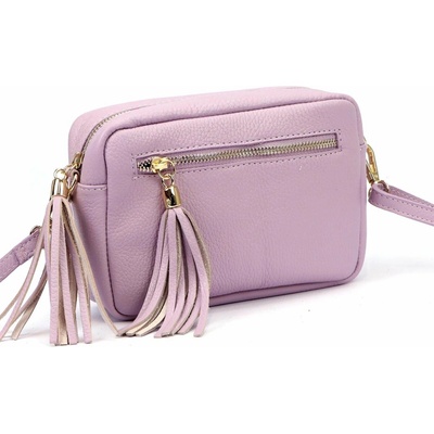Luka dámska kožená crossbody kabelka Liliová malá 20-030