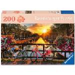Ravensburger Пъзел Ravensburger от 200 XL части - Залез в Амстердам (12001733)