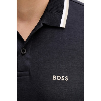 BOSS Green Памучна тениска с яка BOSS Green PL_Join Paddy (50554565)