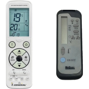 General McQuay HG31ES - луксозно с подсветка дистанционно управление (HG31ES)