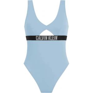 Calvin Klein Бански костюм Calvin klein Intense Power Fashion swimsuit - Blue (Skim Blue)