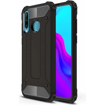 Forcell Противоударен Хибриден Калъф за HUAWEI P40 Lite E, FORCELL Armor Case, Черен (5903396057588)