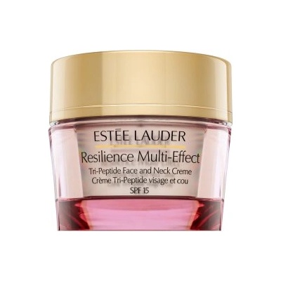 Estée Lauder Resilience Multi-Effect подхранващ крем Tri-Peptide Face and Neck Creme SPF15 Dry Skin 50 ml