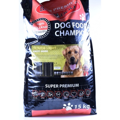 Bardog Super premium Senior & Light 15 kg
