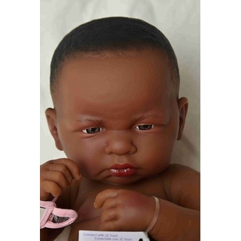 Berenguer Realistické miminko holčička černoška