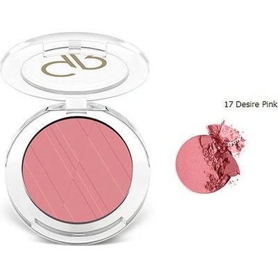 Golden Rose Powder Blush lícenka 17 Desire Pink 7 g