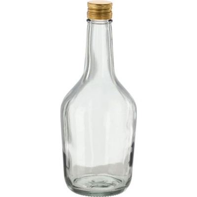 HOME Sklenená fľaša COGNAC 500ml