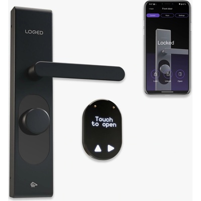 Loqed Touch Smart Lock Black Edition Tsl-Be-1792