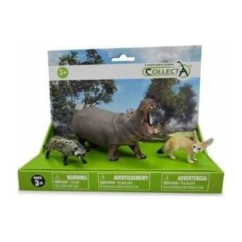 CollectA COLLECTA Figure SET OF 3 WILD ANIMALS IN PACK (88607, 88824, 88833)