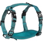 alcott Adventure harnesses - нагръдник за куче Адвенчър, син, размер S: 15 см дължина, 25-35 см шия, 38-50 см гръден кош, ширина на лентата 1, 5 см - HSSMBL