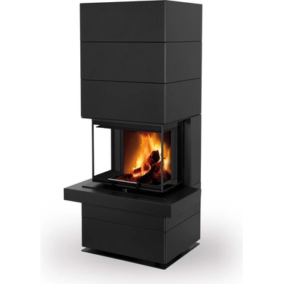 Romotop Designový krb CARA CS N 03 Dělené sklo