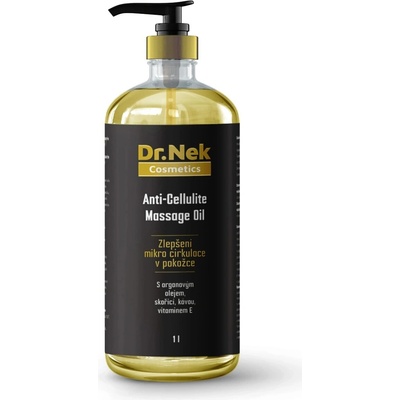 Dr.Nek Anti-Cellulite masážní olej s vitamínem E 1 l