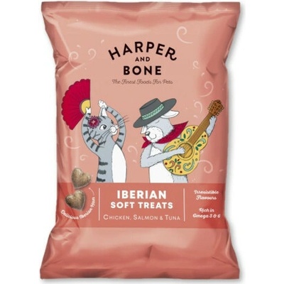 Harper and Bone Dog & Cat Iberian S.Treats Salmon & Tuna 90 g