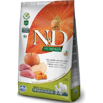 N&D Grain Free Pumpkin DOG Adult M / L Boar & Apple 12 kg