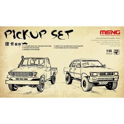 Meng Model Pickup Set 1:35