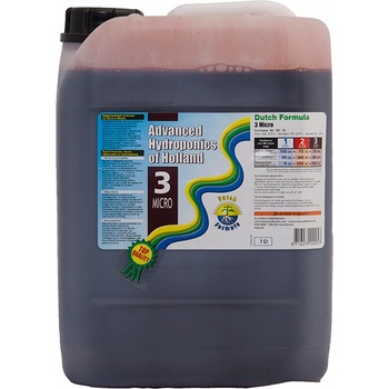 Image 1 of Advanced Hydroponics of Holland Dutch Formula 3 Micro 10L