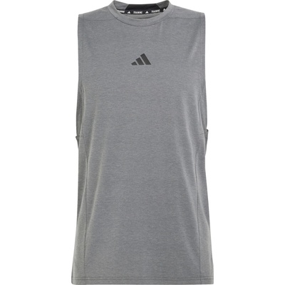adidas Мъжки потник с широка презрамка adidas D4T Tank Tank top - Dgh Solid Grey - размер XXL (216-8709-0115)