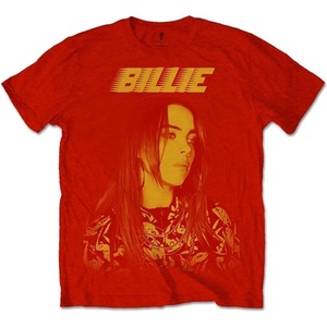 Billie Eilish Racer Logo Jumbo Red XL Риза (BILLIETS15MR04)