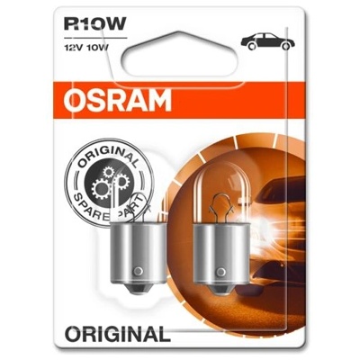 OSRAM Крушка osram r10w, 12v, 10w, 2 броя