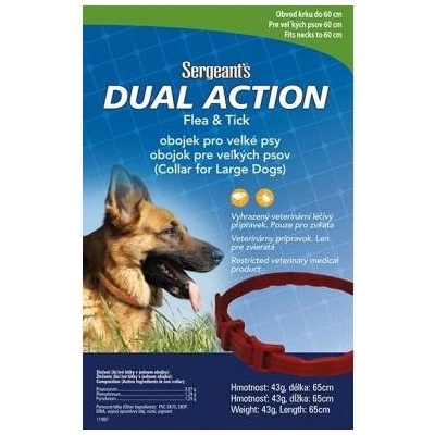 Sergeanťs Dual Action obojok velký pes 60cm
