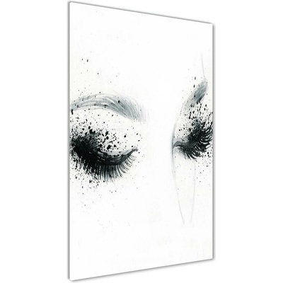 Vertikálny foto obraz fotografie na skle Make up 50x100 cm