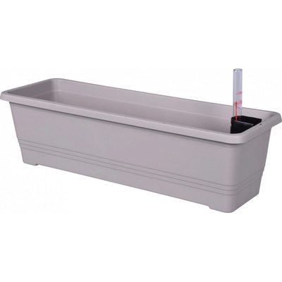 Plastia Samozavlažovací truhlík Bergamot 80 taupe 80 x 16.5 cm