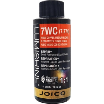 Joico Lumishine Demi-Permanent Liquid Color 60 ml боя без амоняк 7WC Warm Copper Medium Blonde