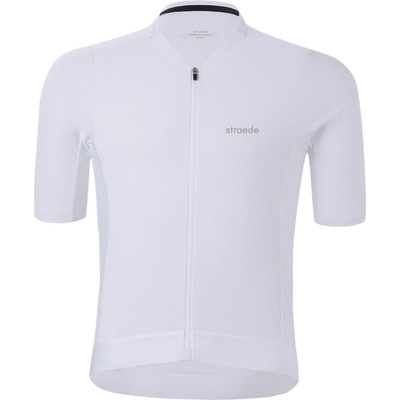 straede Фланелка с къс ръкав за колоездене straede Aerlig Ultralight Jersey Cycling jersey - White (056-3735-0112)