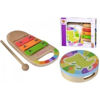 Image 1 of Eichhorn Музикален комплект Барабан и Ксилофон - Eichhorn (100003490)