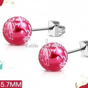 Image 1 of Talitha Обеци „Розови топчета