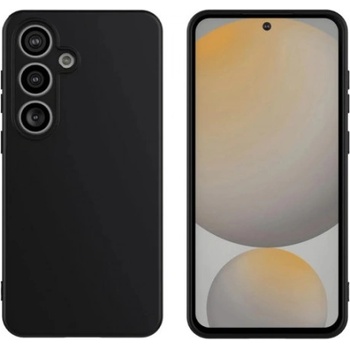Mobi-Fon Силиконов кейс iPaky матиран, За Samsung Galaxy S25, Черен (SAM-S25-002)