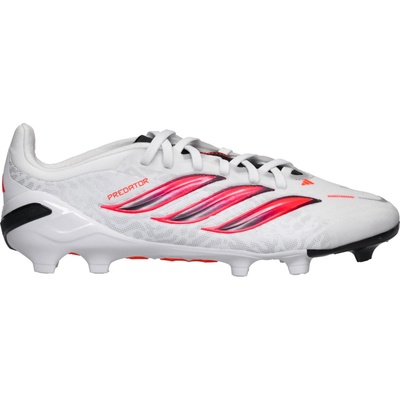 adidas PREDATOR ELITE FG J Biela Čierna Ružová