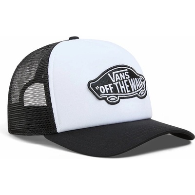 Vans Classic Patch Curved Bill Trucker Youth černo-bílá – Zboží Dáma Vans Classic Patch Curved Bill Trucker Youth černo-bílá – Zboží Dáma
