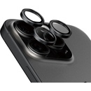 PanzerGlass HoOps Apple iPhone 15 Pro/15 Pro Max–- krúžky na šošovky fotoaparátu – čierny titan 1203