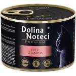 Dolina Noteci Премиум за котки с филе от сьомга 185 г