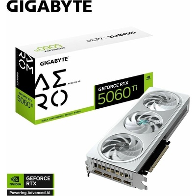Gigabyte GeForce RTX 5060 Ti AERO OC 8GB GDDR7 GV-N506TAERO OC-8GD