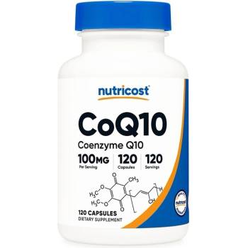 Nutricost Коензим Q10 100 mg 120 капсули | Nutricost (93141 (021101) NC)