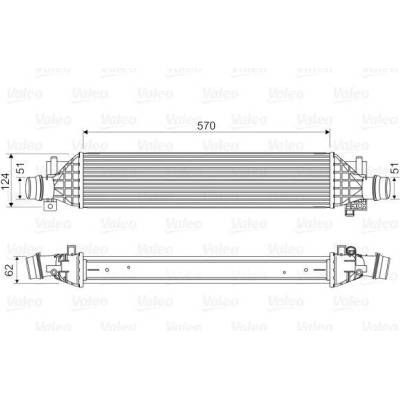 Chladič turba VALEO 818629