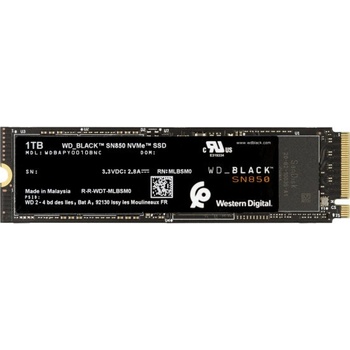 WD Black SN850 1TB, WDBAPY0010BNC-WRSN