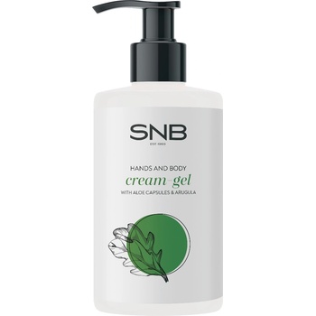 SNB Professional SNB Професионален Крем-Гел за Ръце и Тяло с Алое Вера Сфери и Екстракт от Аrugula 250 мл