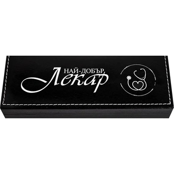 Луксозен комплект - Лекар, химикал със стилус и usb в кутия (К100128-1)