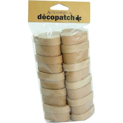 Krabičky z kartonu sada Décopatch (10ks) Srdíčka