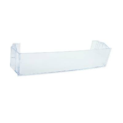 Aeg Electrolux Zanussi náhradný diel 140177918020 originálna spodná polica 485 x 105 mm pre chladničky na fľaše