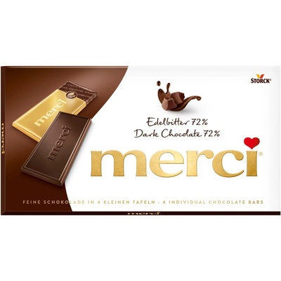 Merci Čokoláda extra hořká 100 g