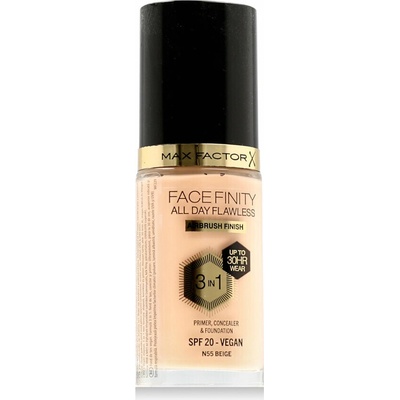 Max Factor Facefinity All Day Flawless dlhotrvajúci make-up SPF20 55 Beige 30 ml