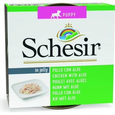 Schesir Dog Puppy Kuře & aloe 150 g