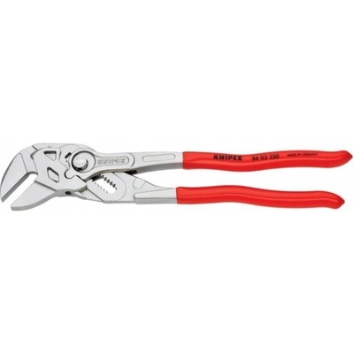 Knipex Klešťový klíč, chromovaný povrch, rukojeť potažená plastem, 180 mm – Zboží Dáma